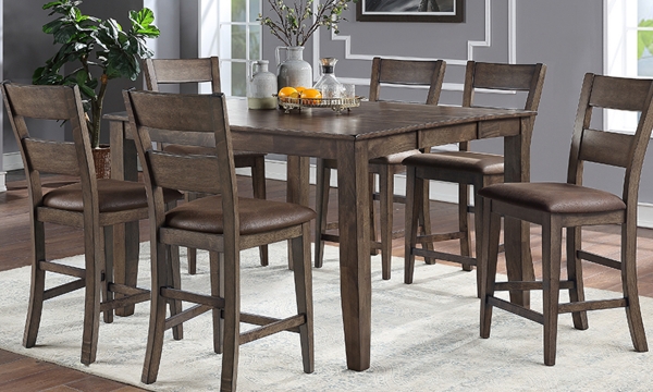 Picture of Ohana Merlot Extendable Counter Height Dining Table
