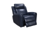 Picture of Tampa Blue Leather 3-Piece Single Power Sofa Set