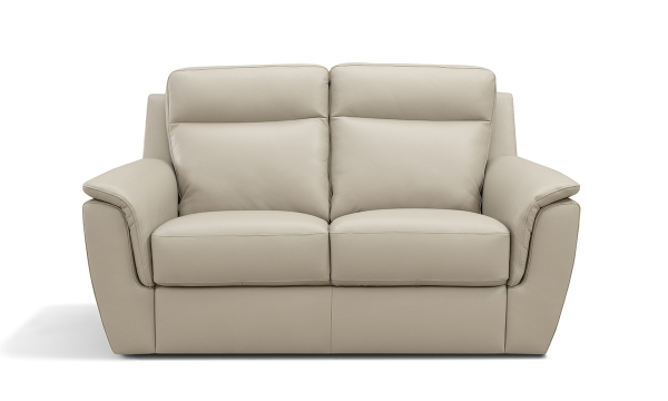 Picture of Maddox Taupe Leather Loveseat