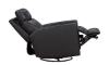 Picture of Munro Gray Leather Swivel Glider Recliner