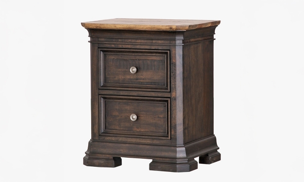 Picture of Grand Louie Two-tone 2-Drawer Small Nightstand
