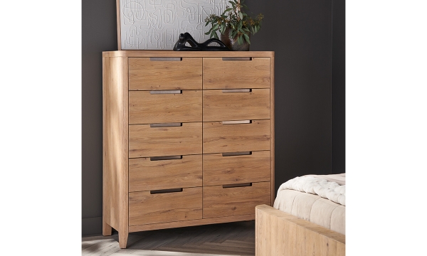 Picture of Westmont Natural Oak 10-Drawer Chest