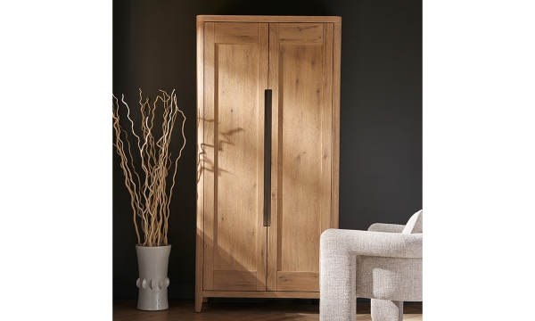 Picture of Westmont Natural Oak 2-Door Wardrobe
