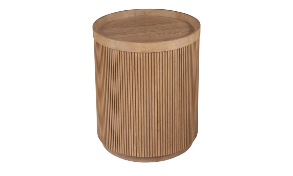 Picture of Westmont Natural Oak Round Side Table