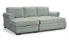 Picture of Prospect Pebble 2-Piece Left Storage Chaise Sleeper Sectional