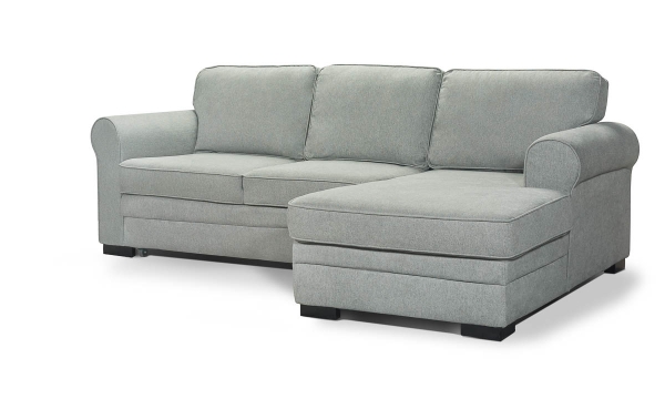 Picture of Prospect Pebble 2-Piece Right Storage Chaise Sleeper Sectional
