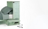 Picture of Poppy Seafoam Complete Queen Murphy Cabinet Bed