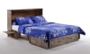 Picture of Poppy White Bark Complete Queen Murphy Cabinet Bed