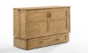 Picture of Poppy Harvest Brown Complete Queen Murphy Cabinet Bed