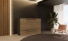 Picture of Breyta Ebony and Sand Queen Murphy Cabinet Bed