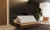 Picture of Breyta Ebony and Sand Queen Murphy Cabinet Bed