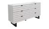 Picture of Rio White 6-Drawer Dresser