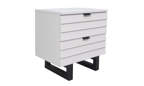 Picture of Rio White 2-Drawer Nightstand
