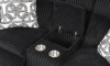 Picture of Metro Mink Reclining Console Loveseat