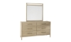 Picture of Zuri Champagne Landscape Mirror