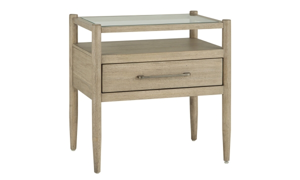 Picture of Zuri Champagne 1-Drawer Nightstand