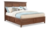 Picture of San Mateo Cherry Arts & Crafts 3-Piece Storage Bedroom Sets