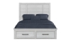 Picture of Dominic Gray King Sleigh Bed