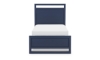 Picture of Orlando Blue Panel Bed with Lights