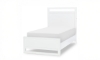 Picture of Orlando White Panel Bed with Lights