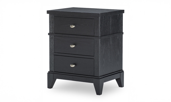 Picture of Todays Traditions Black 3-Drawer Nightstand