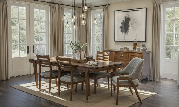 Picture of Ashford Maple 9-Piece Dining Set