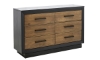 Picture of Carbonado Two-tone 6-Drawer Dresser