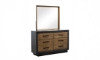 Picture of Carbonado Two-tone Picture Frame Mirror