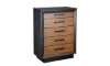 Picture of Carbonado Two-tone 5 Drawer Chest