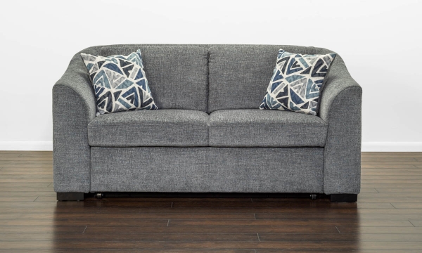 Picture of Tribeca Chambray Full Sleeper Loveseat