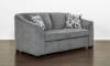 Picture of Tribeca Chambray Full Sleeper Loveseat