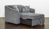 Picture of Tribeca Chambray Twin Sleeper Chair