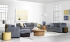 Picture of Tribeca Chambray Twin Sleeper Chair
