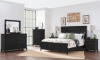 Picture of Todays Traditions Black Panel Bed