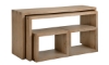 Picture of Lyndon Cashmere Nesting Sofa Table with Stools