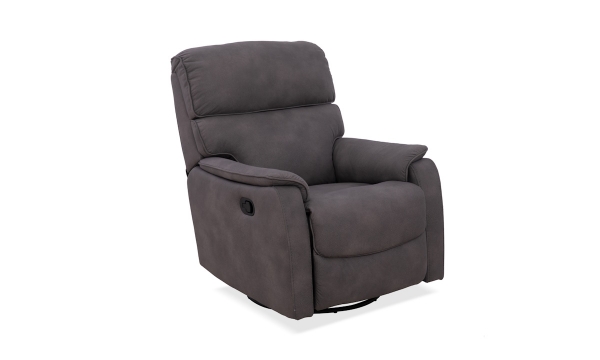 Picture of Jaime Charcoal Swivel Glider Recliner