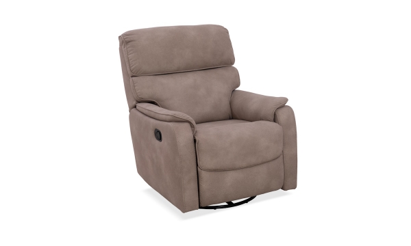 Picture of Jaime Walnut Swivel Glider Recliner