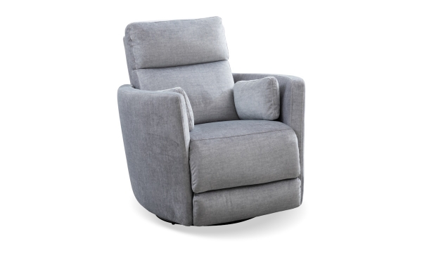 Picture of Strider Silver Swivel Glider Recliner