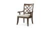Picture of Trisha Yearwood Coffee Splat Back Arm Chair