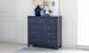 Picture of Orlando Blue 7-Drawer Bureau