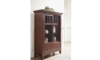 Picture of Mahogany Expressions Sliding 2-Door Cabinet