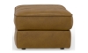 Picture of Janine Caramel Leather Ottoman