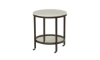 Picture of Whitman Ivory Round End Table