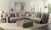 Picture of Oscar Umber Two-Tone 5-Piece Power Corner Sectional