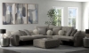 Picture of Oscar Umber Two-Tone 5-Piece Power Corner Sectional
