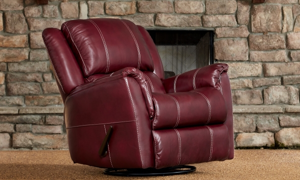Picture of Gait Red Leather Recliner