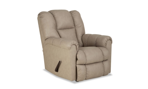 Picture of Quinella Stone Leather Recliner