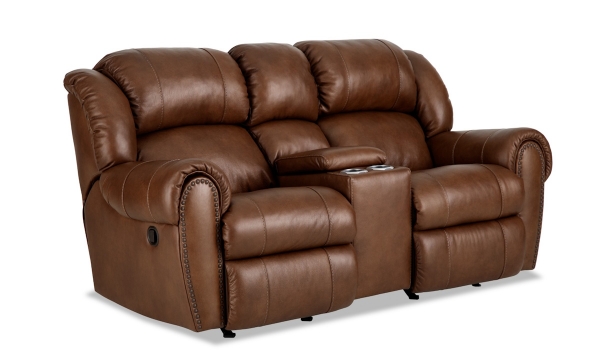 Picture of Stallion Cognac Power Loveseat