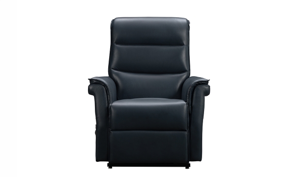 Picture of Leighton Blue Leather Power Lift Recliner