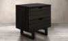 Picture of Rio Black 2-Drawer Nightstand